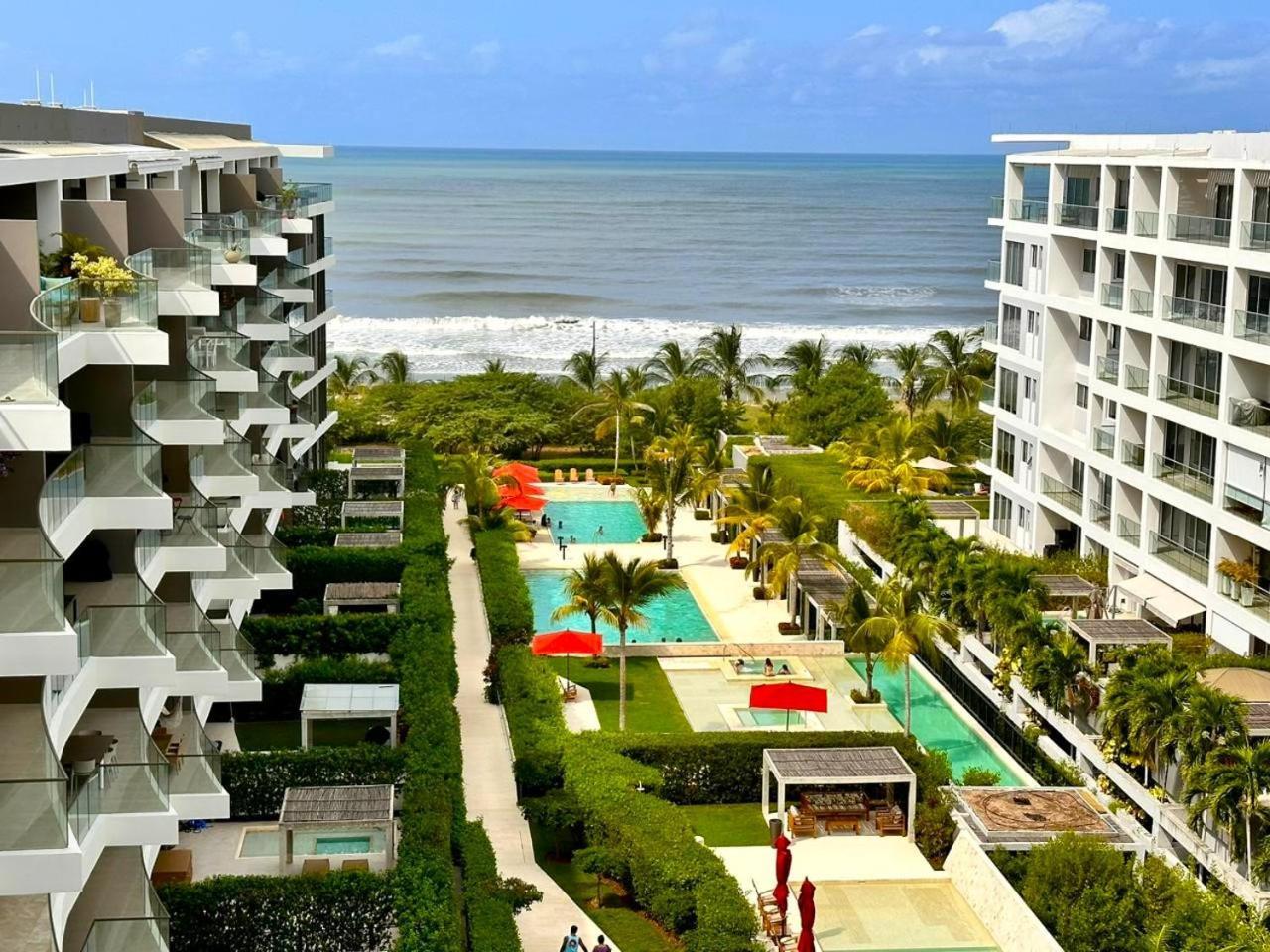 Exclusivo Resort Frente Al Mar, Playa Privada, Piscinas Cartagena Bagian luar foto